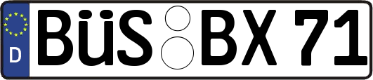 BÜS-BX71