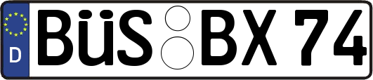 BÜS-BX74