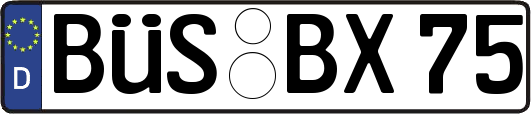 BÜS-BX75