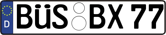 BÜS-BX77