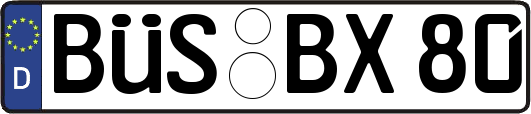 BÜS-BX80