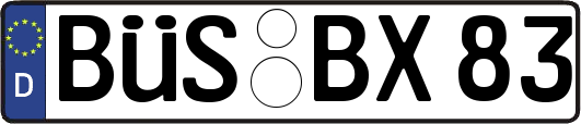 BÜS-BX83