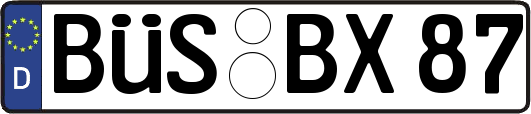 BÜS-BX87