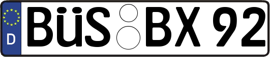 BÜS-BX92