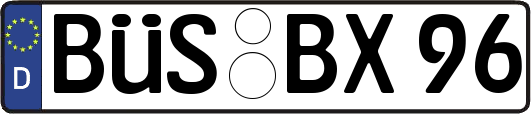 BÜS-BX96