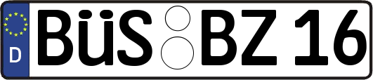 BÜS-BZ16