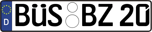 BÜS-BZ20