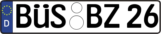 BÜS-BZ26