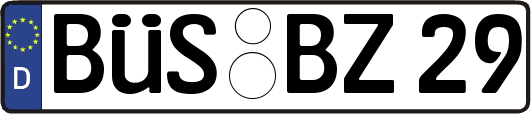 BÜS-BZ29