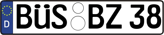 BÜS-BZ38
