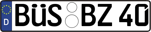 BÜS-BZ40