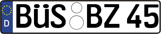 BÜS-BZ45