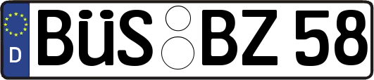 BÜS-BZ58