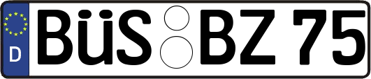 BÜS-BZ75