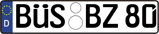 BÜS-BZ80