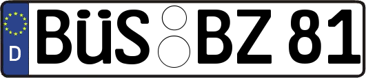 BÜS-BZ81