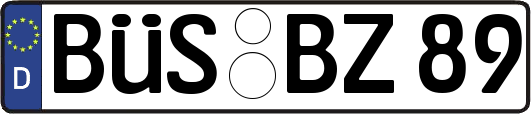 BÜS-BZ89