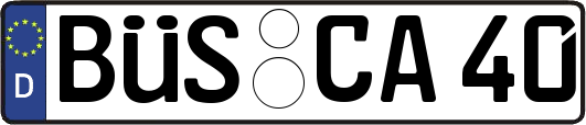 BÜS-CA40