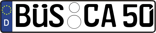 BÜS-CA50