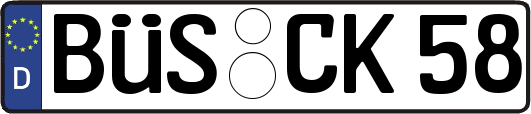 BÜS-CK58
