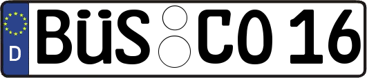 BÜS-CO16