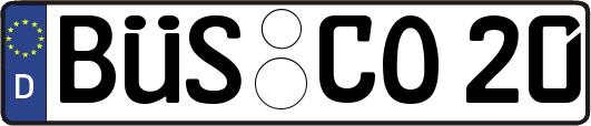 BÜS-CO20