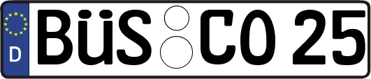 BÜS-CO25
