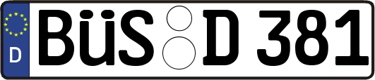 BÜS-D381