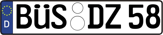 BÜS-DZ58