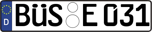 BÜS-E031