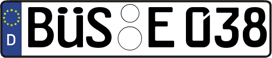 BÜS-E038