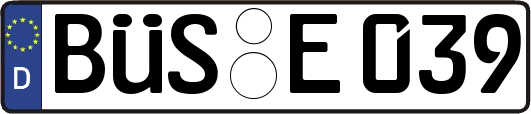 BÜS-E039