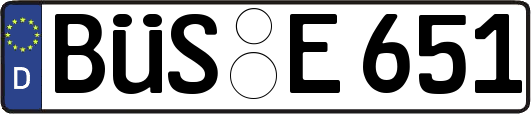 BÜS-E651