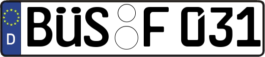 BÜS-F031