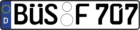 BÜS-F707