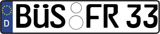 BÜS-FR33
