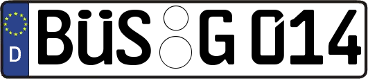 BÜS-G014