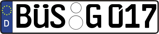 BÜS-G017