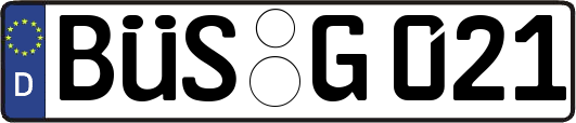 BÜS-G021
