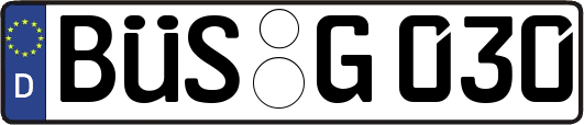 BÜS-G030