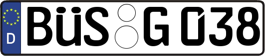 BÜS-G038