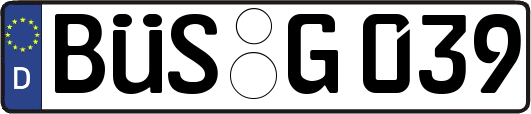 BÜS-G039