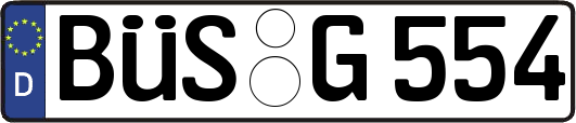 BÜS-G554