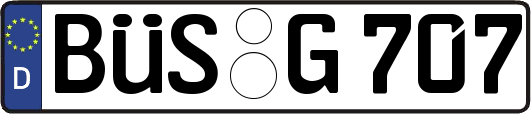 BÜS-G707