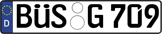 BÜS-G709