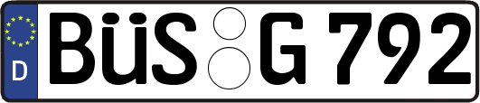 BÜS-G792