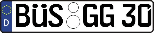 BÜS-GG30
