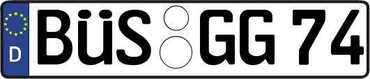BÜS-GG74