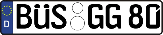 BÜS-GG80