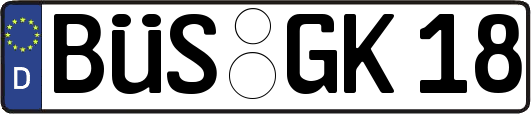 BÜS-GK18